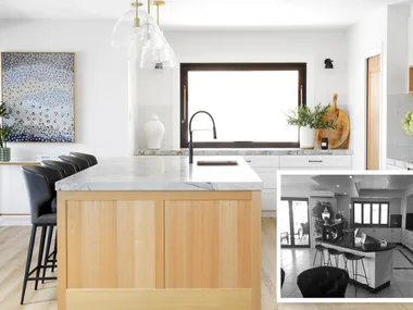 A fresh black-and-white palette perfected this home renovation