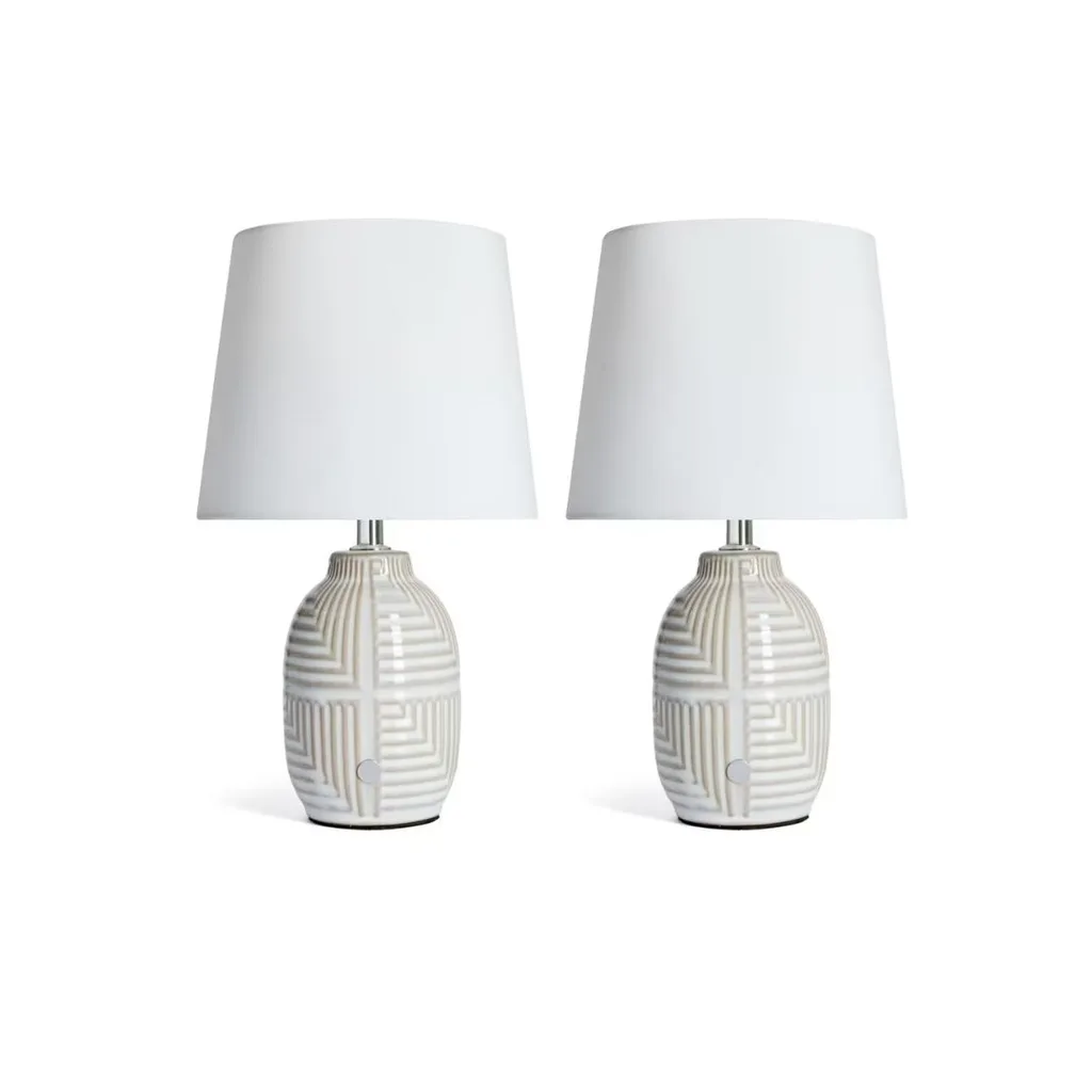 Kmart table lamps.