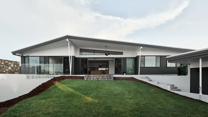 Shot of the front of a house