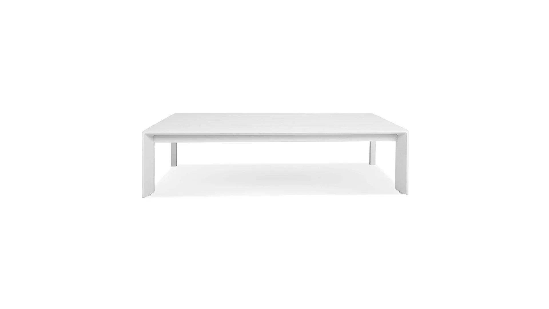 White coffee table