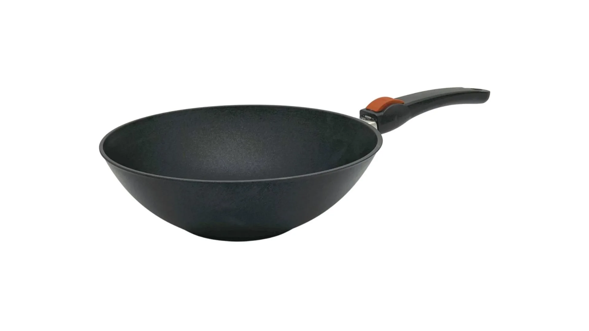 Detachable handle wok