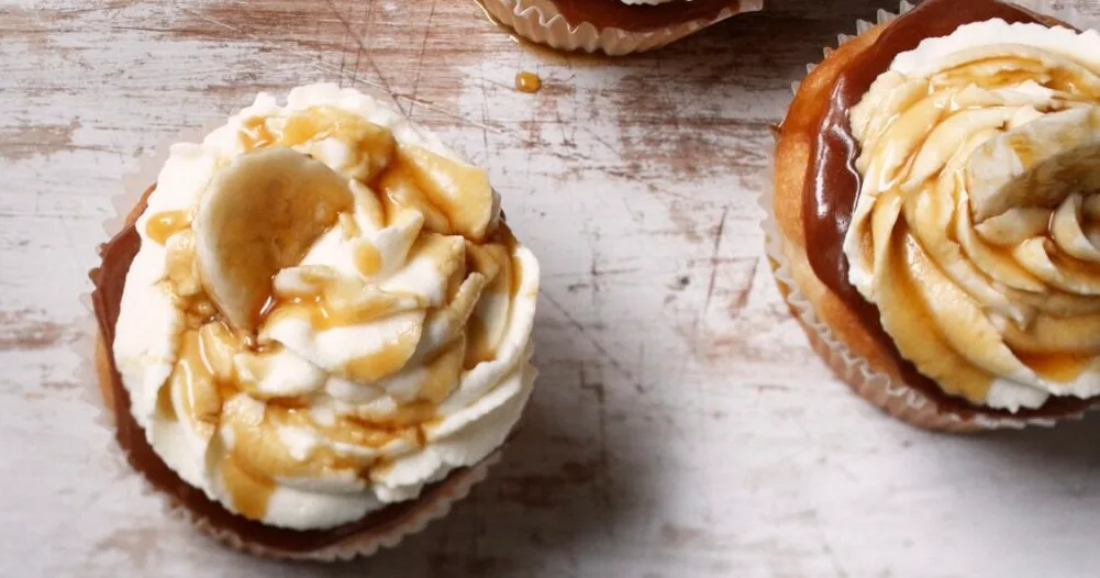 Banoffee pie cupcakes Recipe | Home Beautiful