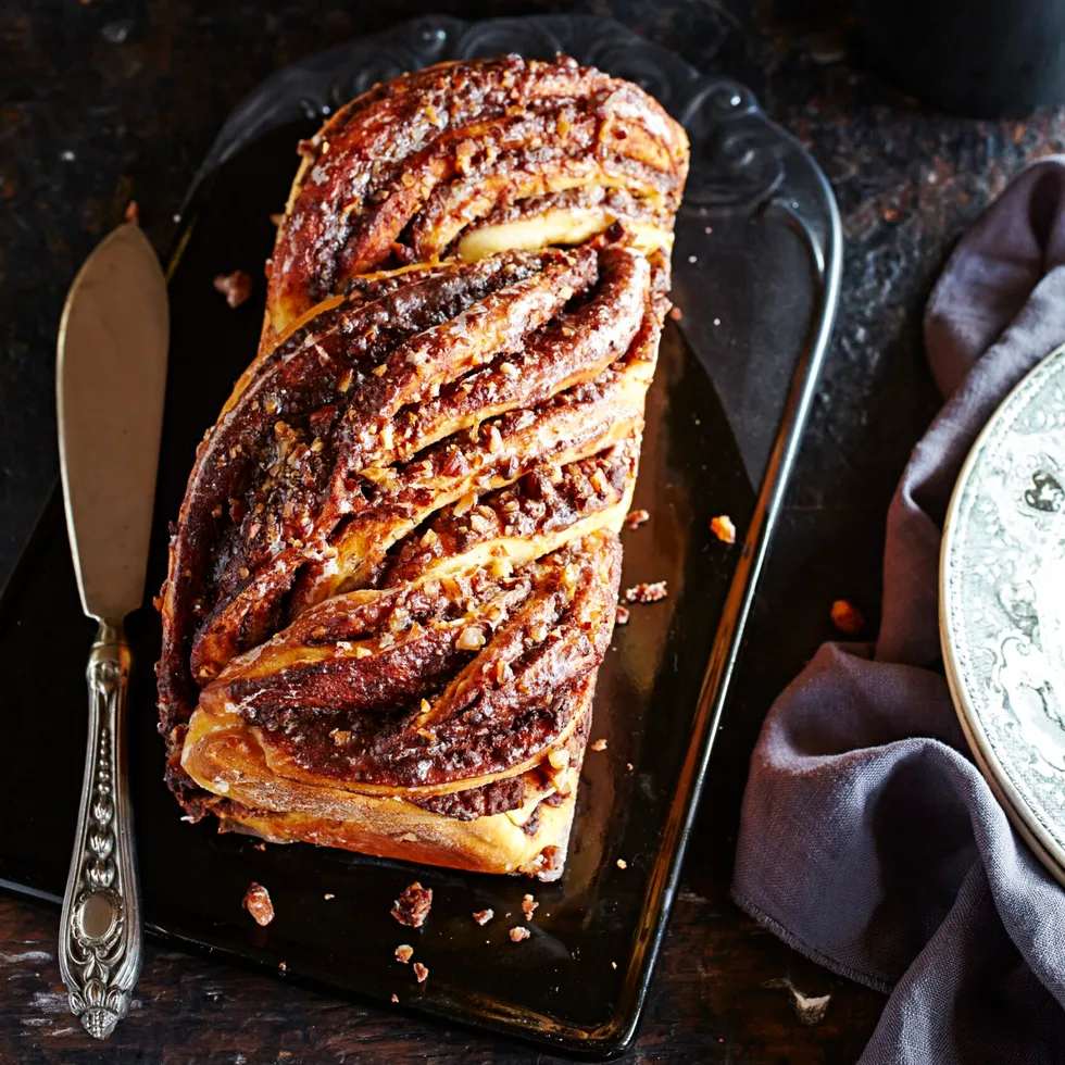 Chocolate cinnamon babka