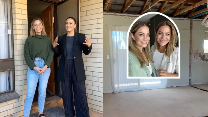 Before and after: Alisa and Lysandra’s surprise renovation of their mum’s unit