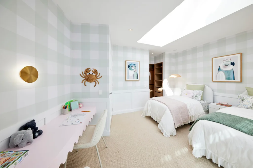 Jesse and Paige's The Block 2024 kids bedroom