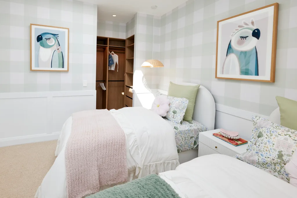 Jesse and Paige's The Block 2024 kids bedroom