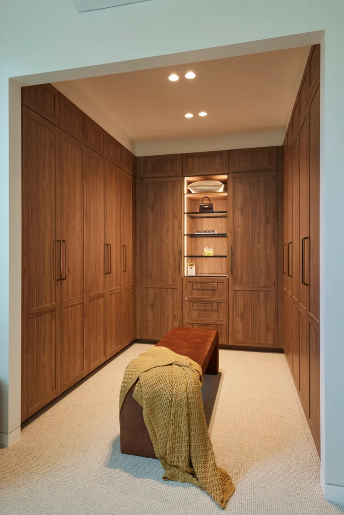 Mimi and Kristian's The Block 2024 Main Bedroom and Walk In Robe