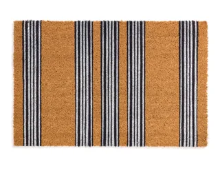 Nautica Five Stripe door mat, Wicka