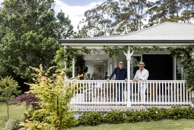 Neale Whitaker's Berry home verandah