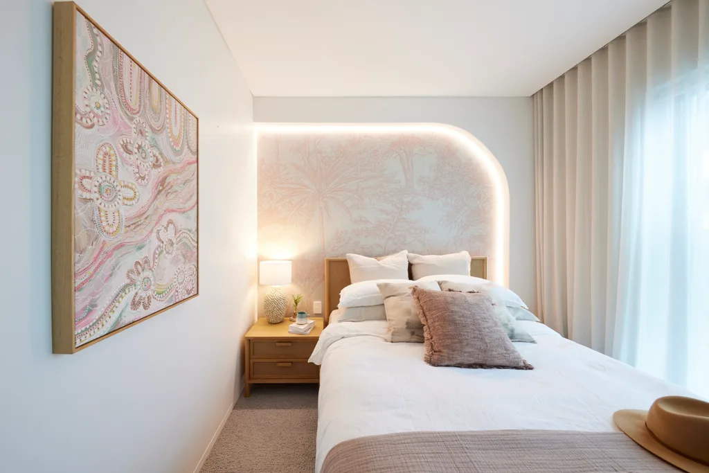 Ricky and Haydn's The Block 2024 Guest Bedroom