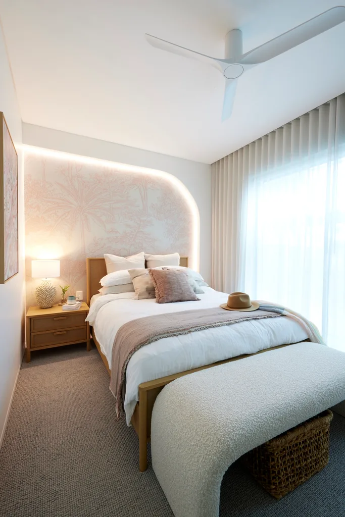 Ricky and Haydn's The Block 2024 Guest Bedroom