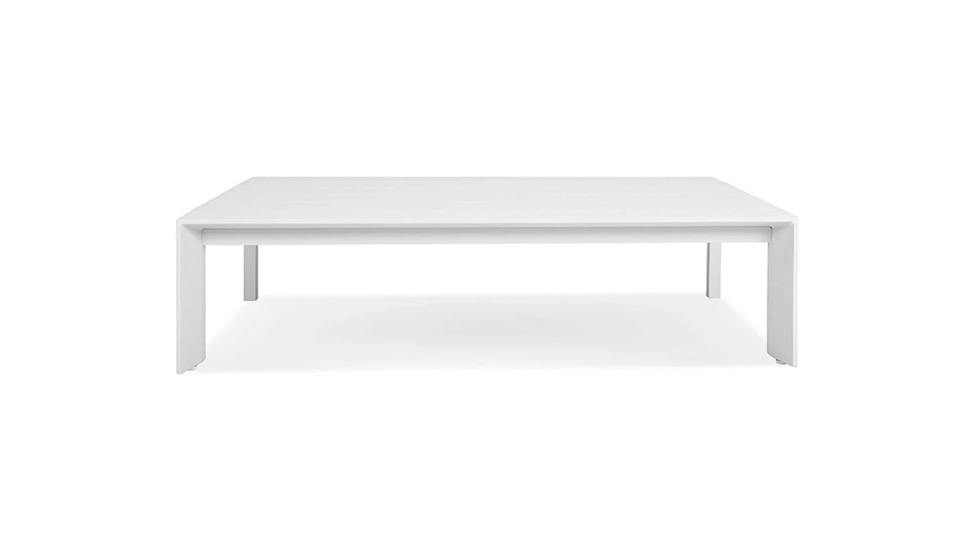 White coffee table