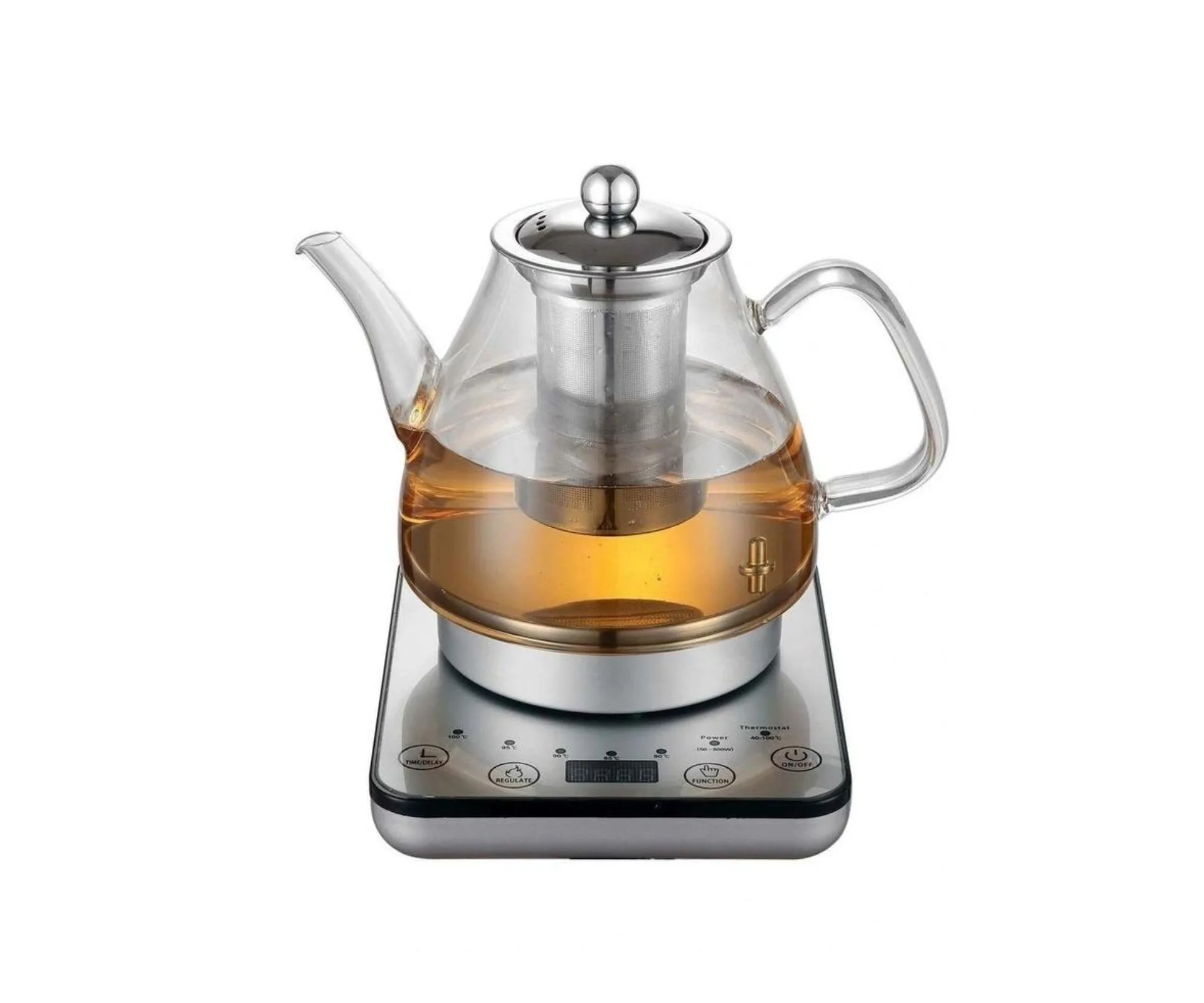 A digital glass kettle from Myer. 