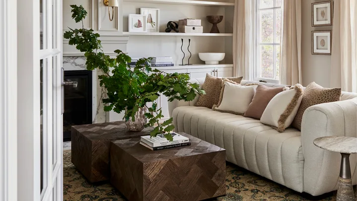Mocha Mousse Pantone Colour of the Year 2025 in cushions