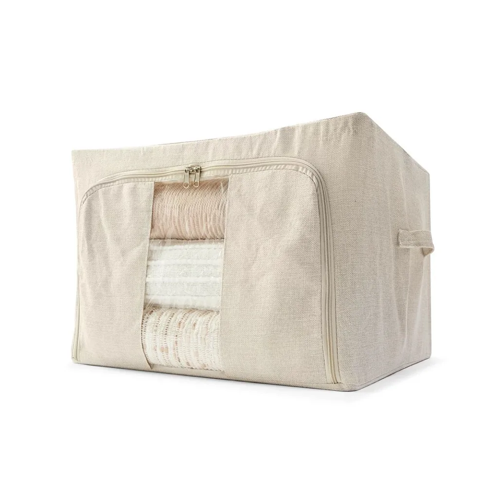 Linen cupboard storage box.