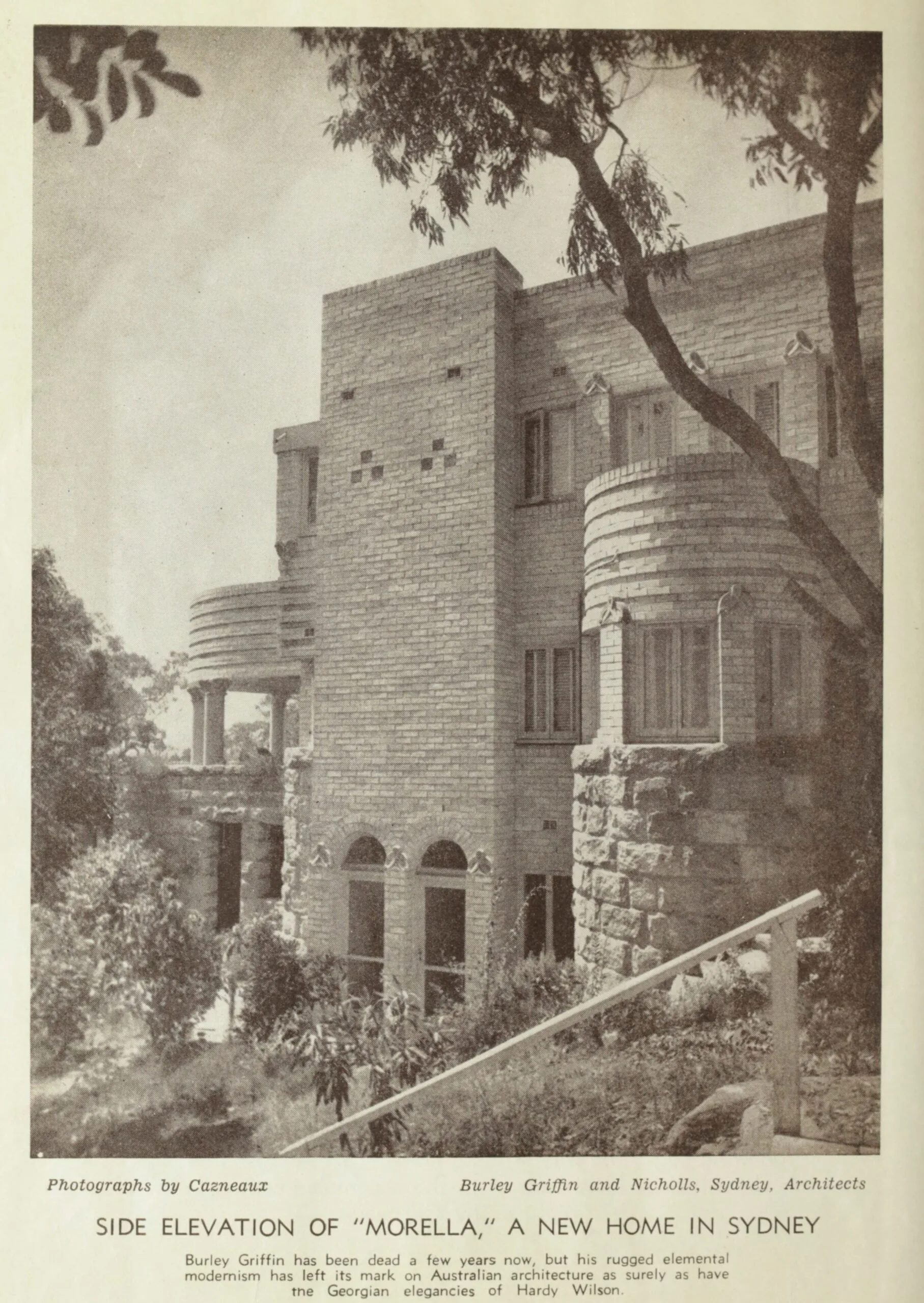 5 Morella Road, Mosman in the 1940s.