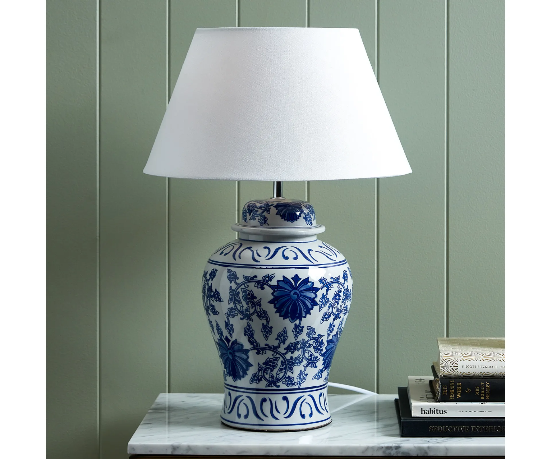 Blue Ceramic Ginger Jar Table Lamp  from Temple and Webster, which you can get on Black Friday.