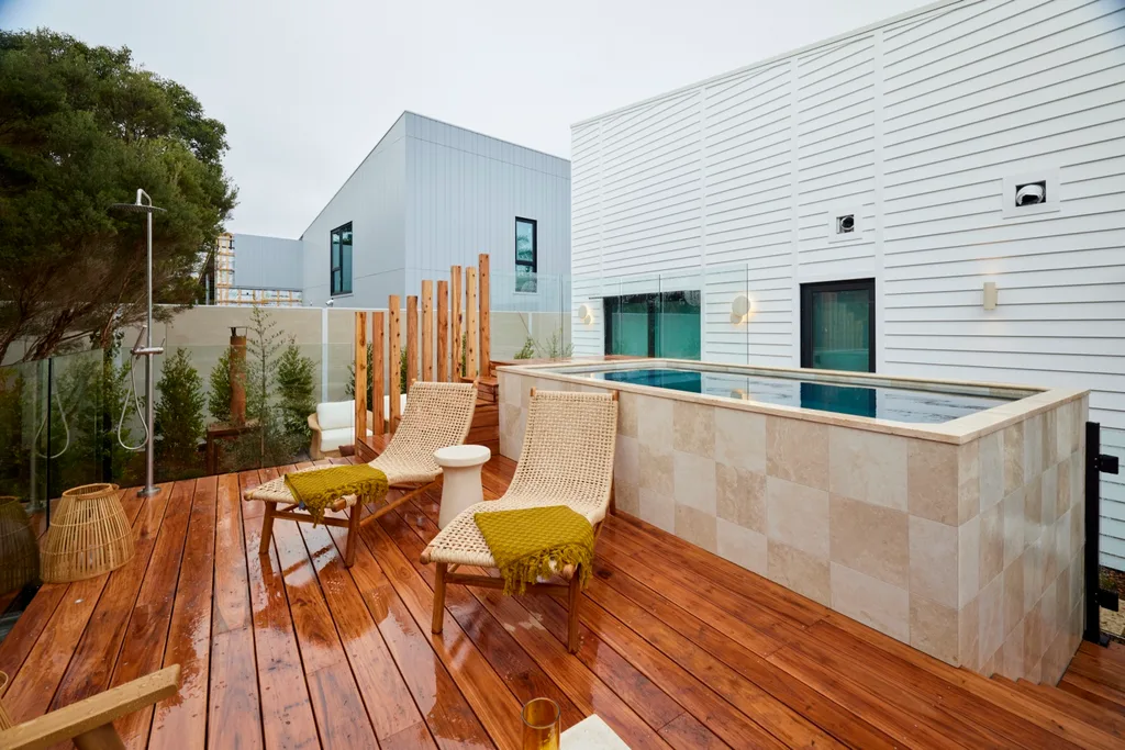 Courtney and Grant's The Block 2024 Backyard and Pool