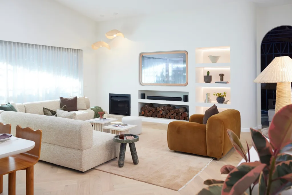 Courtney and Grant's The Block 2024 Living and Dining Rooms