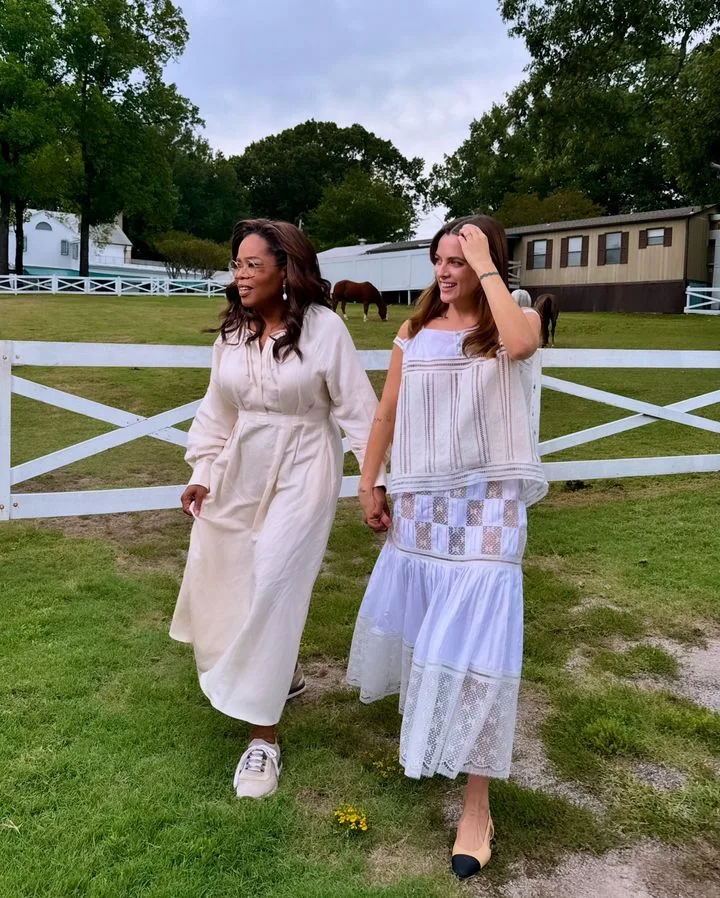 Graceland Riley Keough and Oprah Instagram