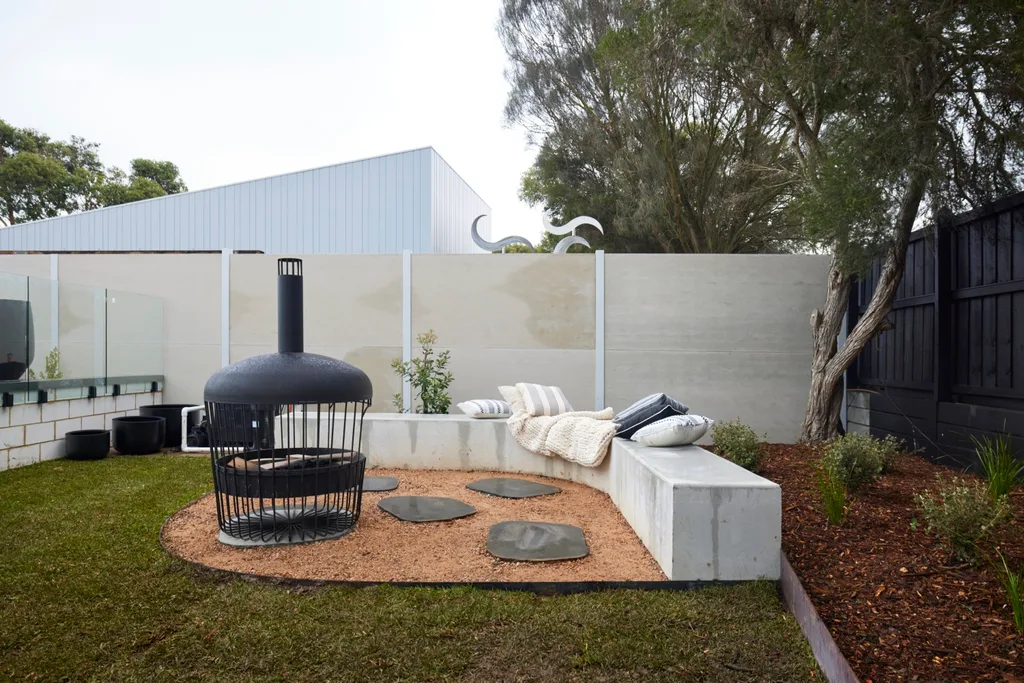 Kylie and Brad's The Block 2024 Backyard and Pool