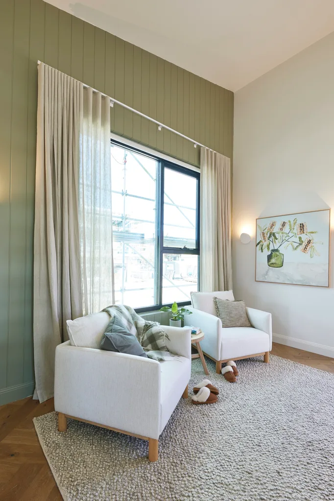 Maddy and Charlotte The Block 2024 Office and Rumpus Rooms