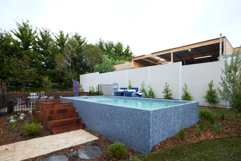 Mimi and Kristian's The Block 2024 Backyard and Pool