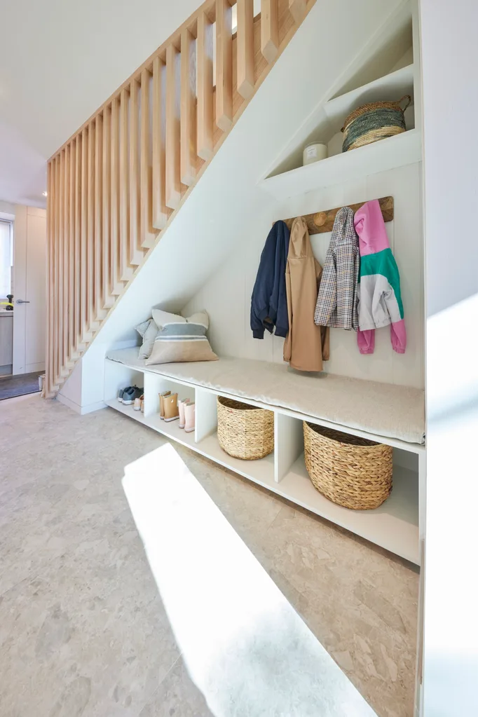 Ricky and Haydn The Block 2024 Laundry and Guest Bedroom