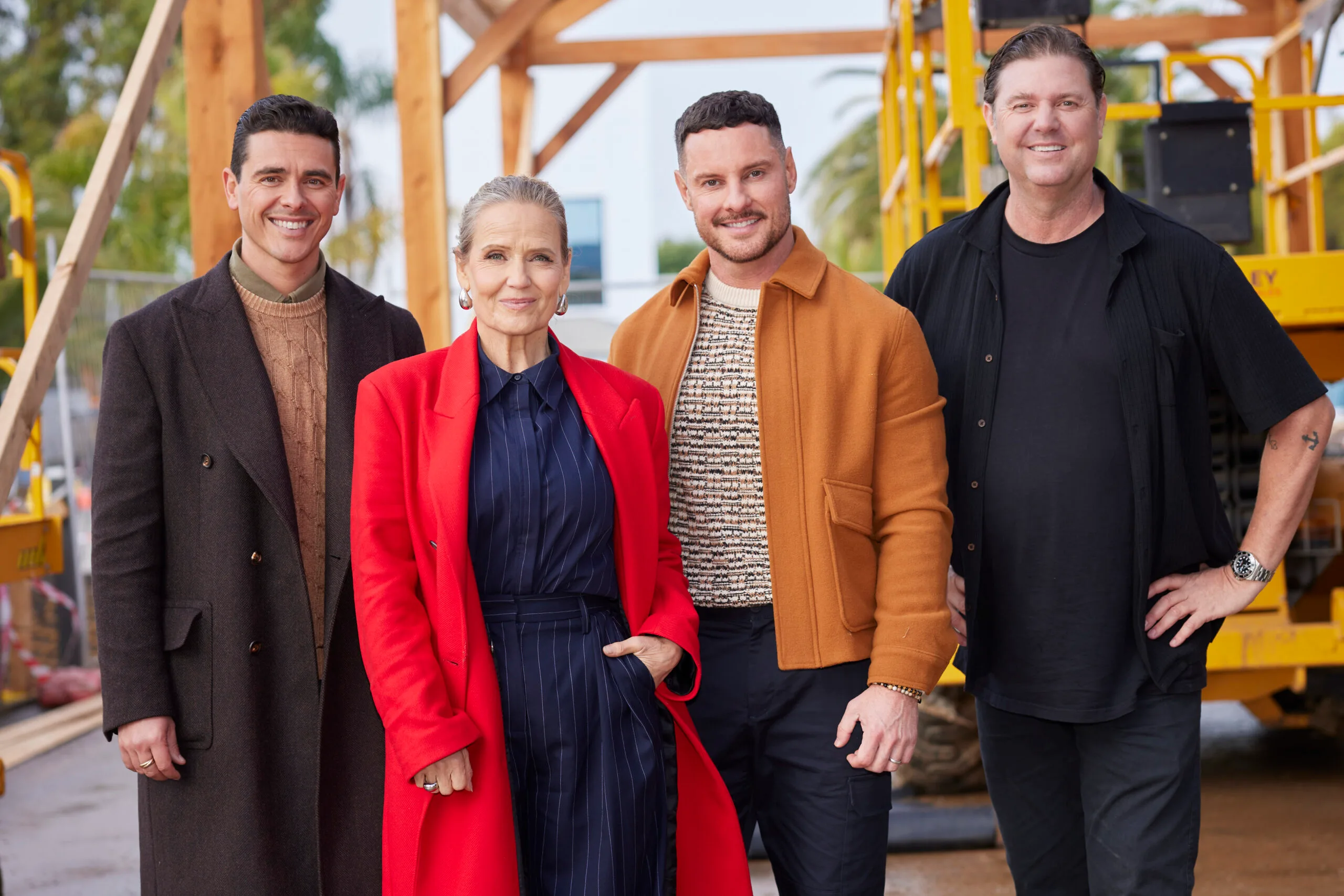 The Block 2024 judges Shaynna Blaze Darren Palmer Marty Fox Dave Franklin