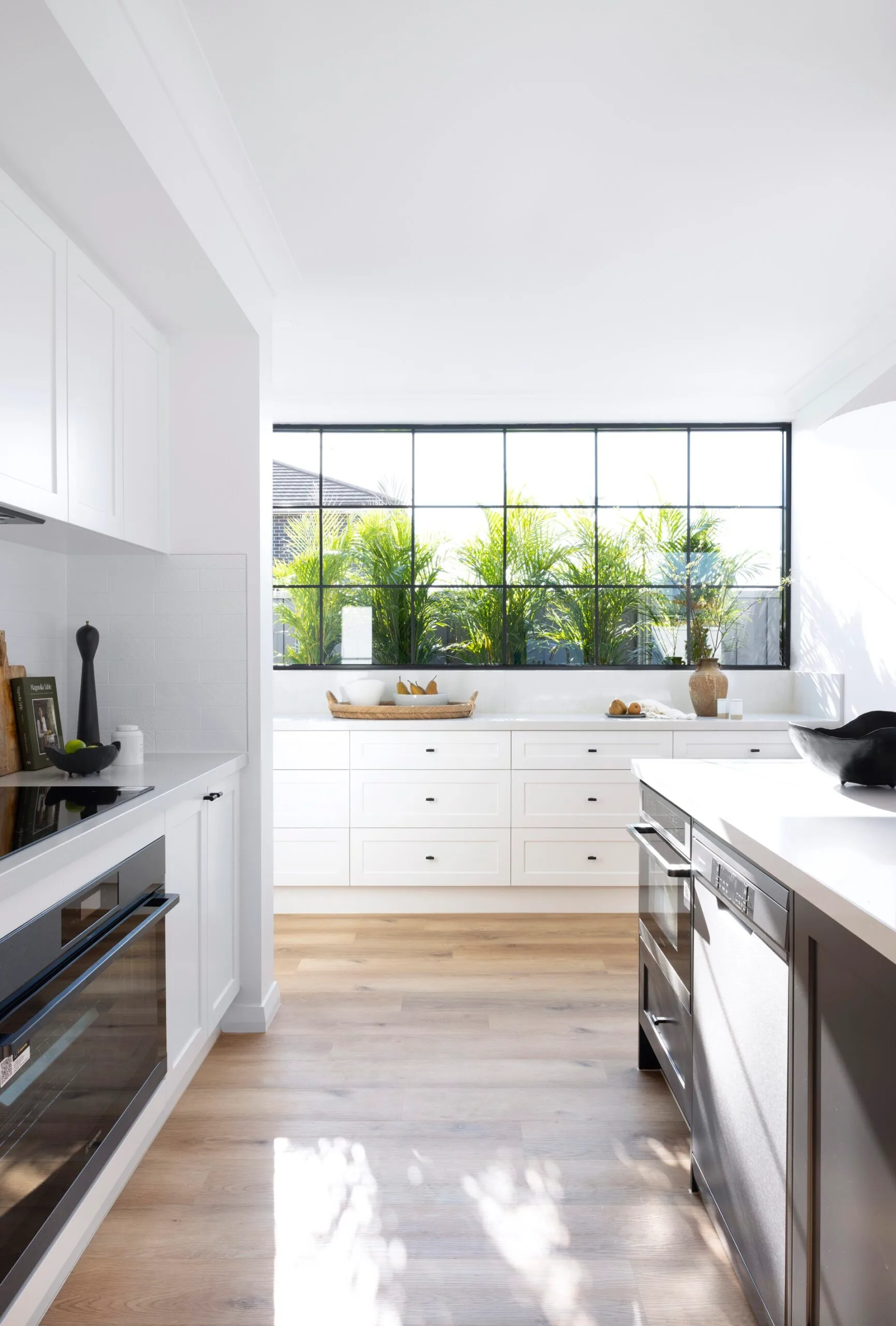 American barn style kitchen. 