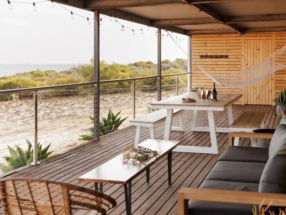 A beach house on the Eyre Peninsula.