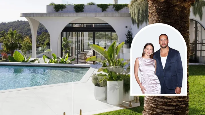 Buddy and Jesinta Franklin’s happy home is about to get even fuller