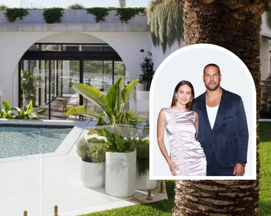 Buddy and Jesinta Franklin and their home Gold Coast