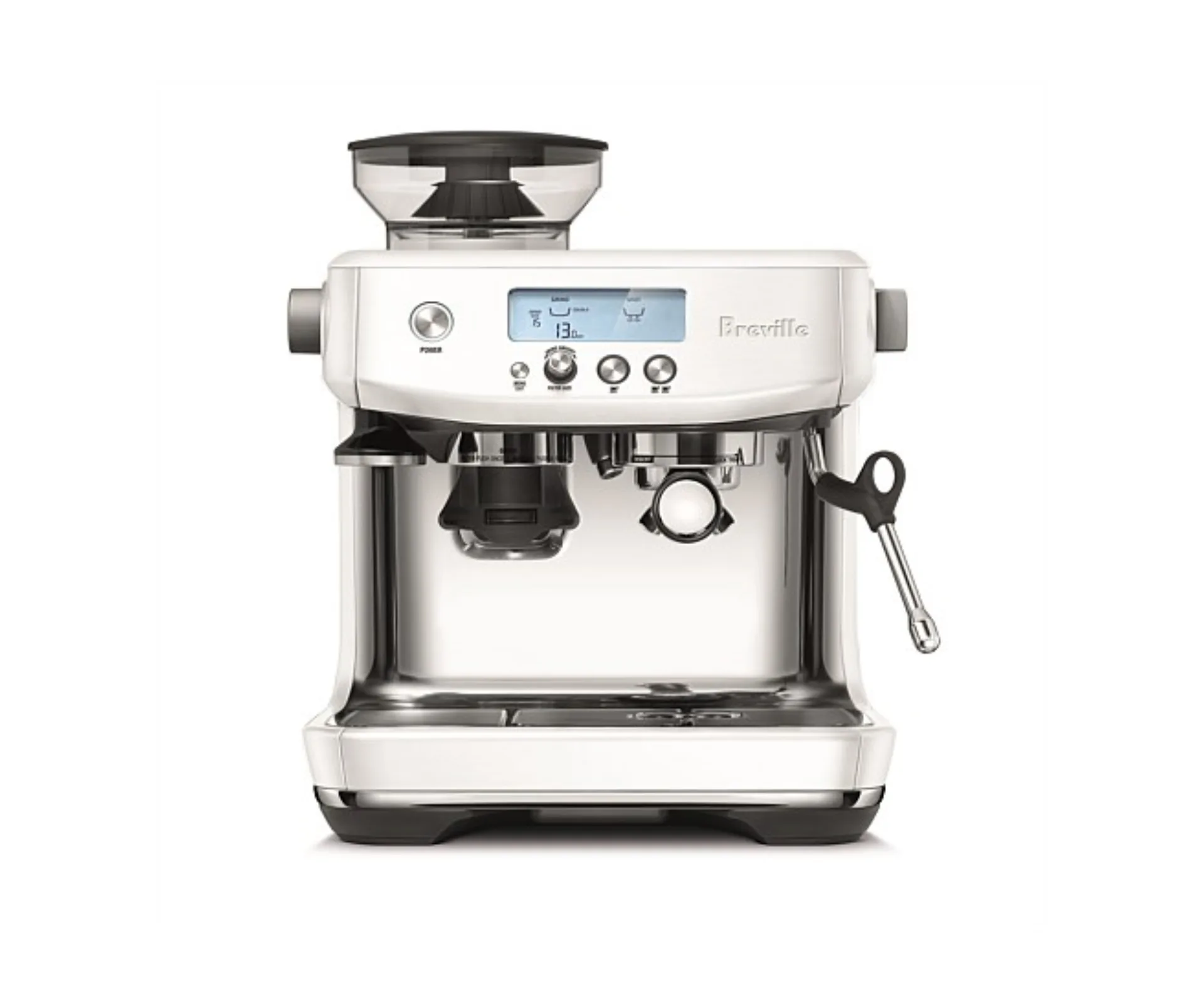 Breville The Barista Pro manual coffee machine.