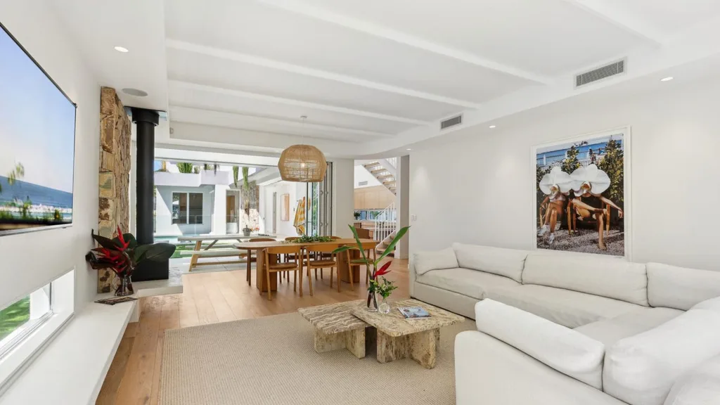 Lleyton and Bec Hewitt's house in Burleigh Heads.