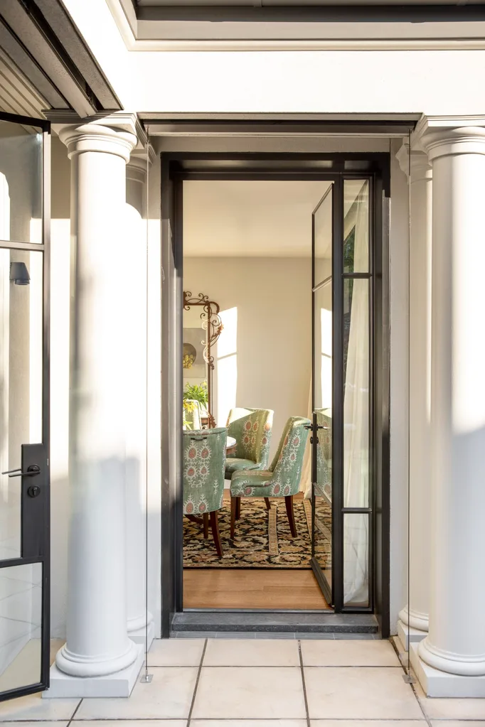 A grand entryway in South Yarra.