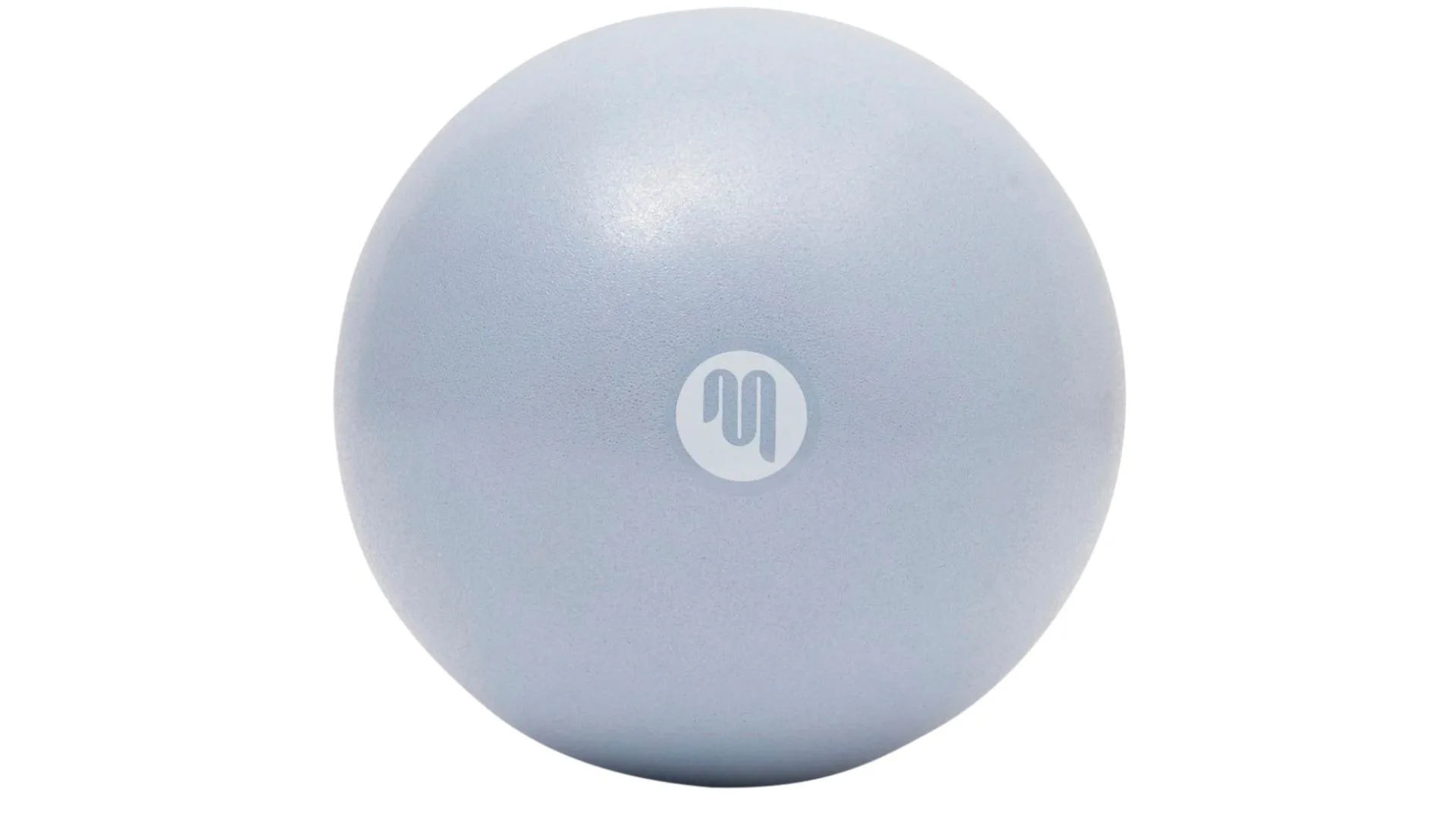 A blue pilates ball, perfect to add to your Christmas gift ideas list