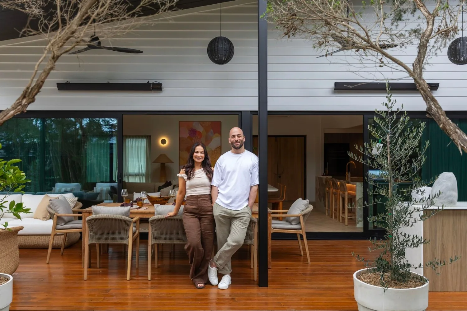 The Block 2024 Courtney and Grant's Moditerranean House Home Beautiful