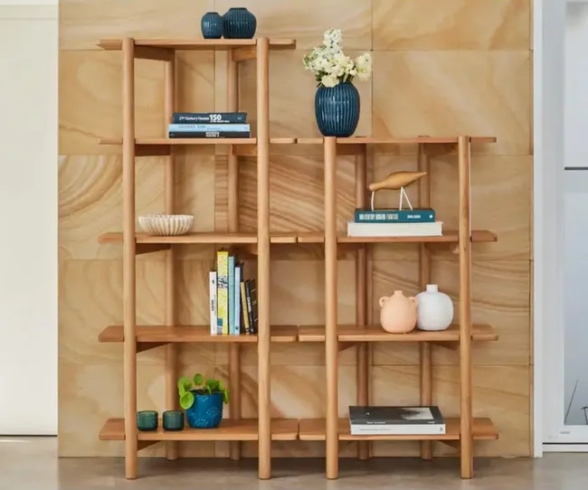 Ollie large bookshelf LoungeLovers