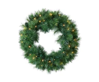 Pine small LED wreath, Adairs