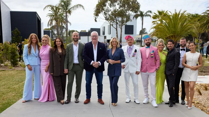 The Block 2024 teams with Shelley and Scott Cam on auction day