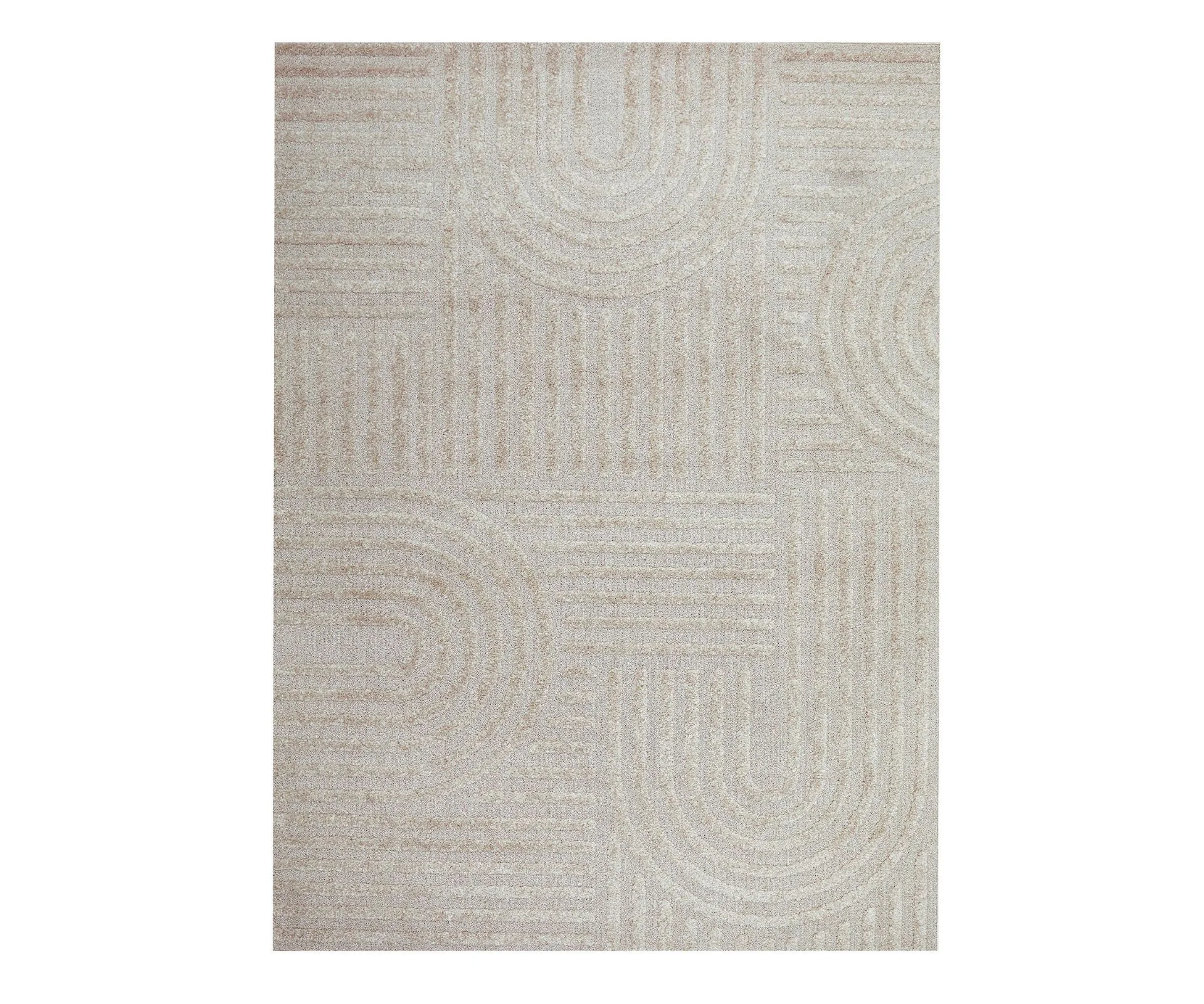 Temple & Webster Natural Elowen Contemporary Rug 