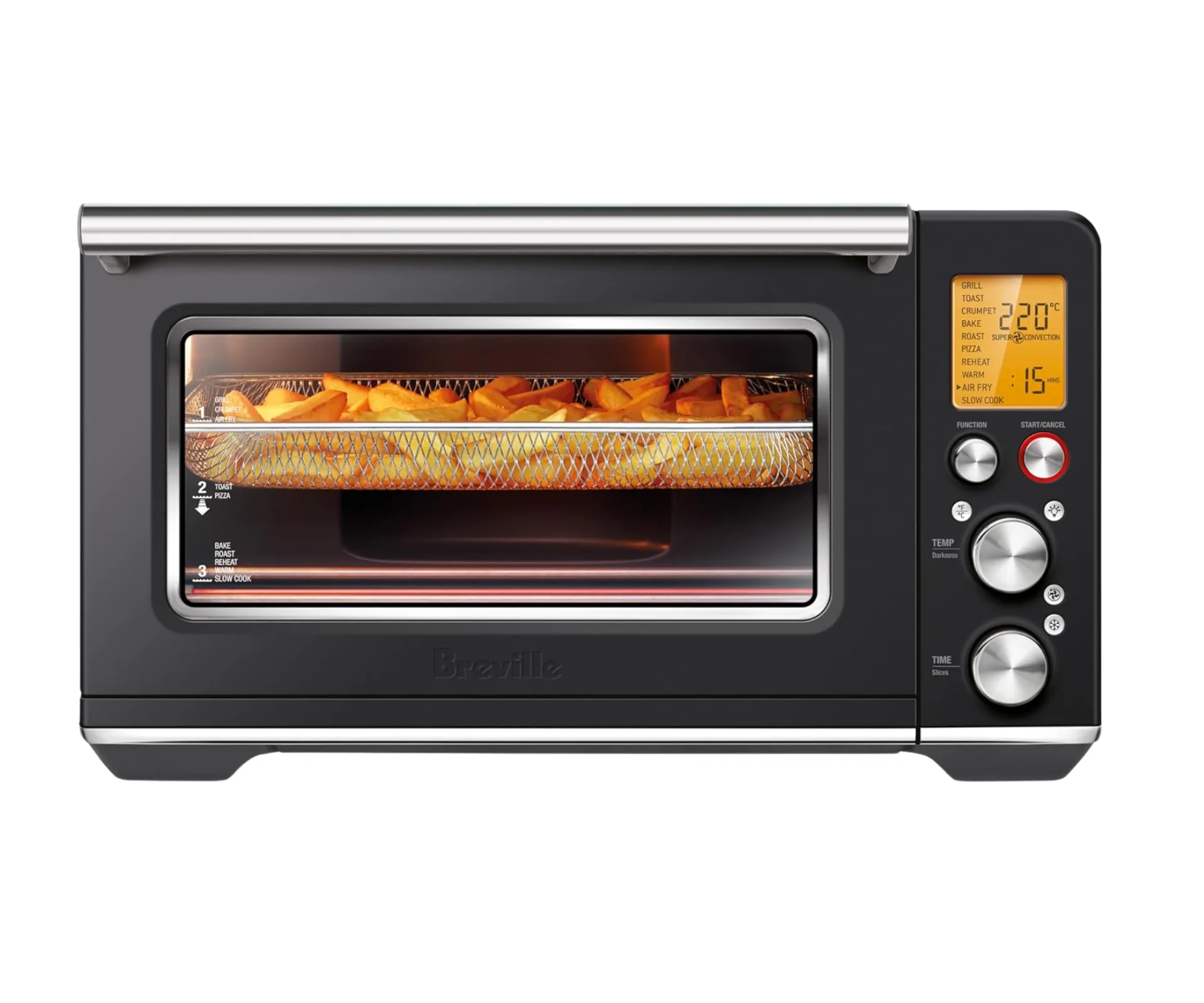 Breville the Smart Oven Air Fryer(Black Truffle), BOV860BTR + Best Air Fryers Australia 2026 + Best all rounder
