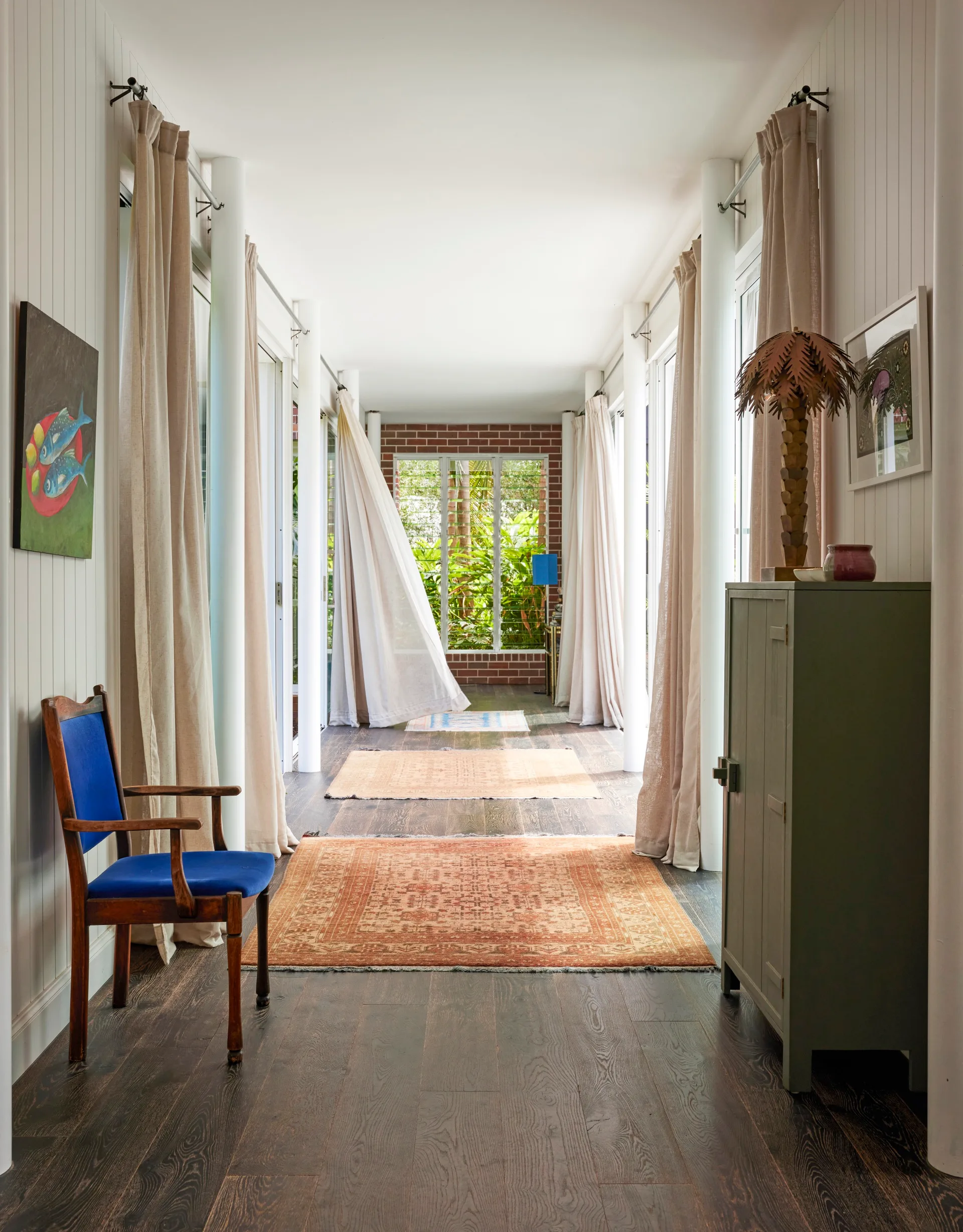 Carlene and Michael's hallway. 