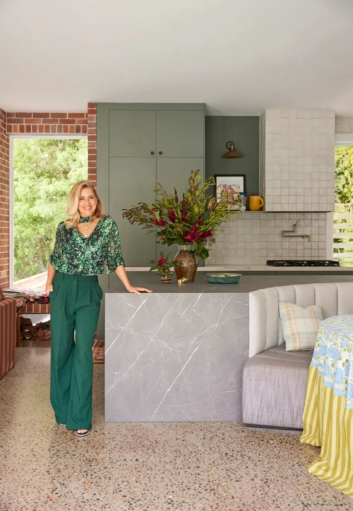 Carlene Duffy in her home.