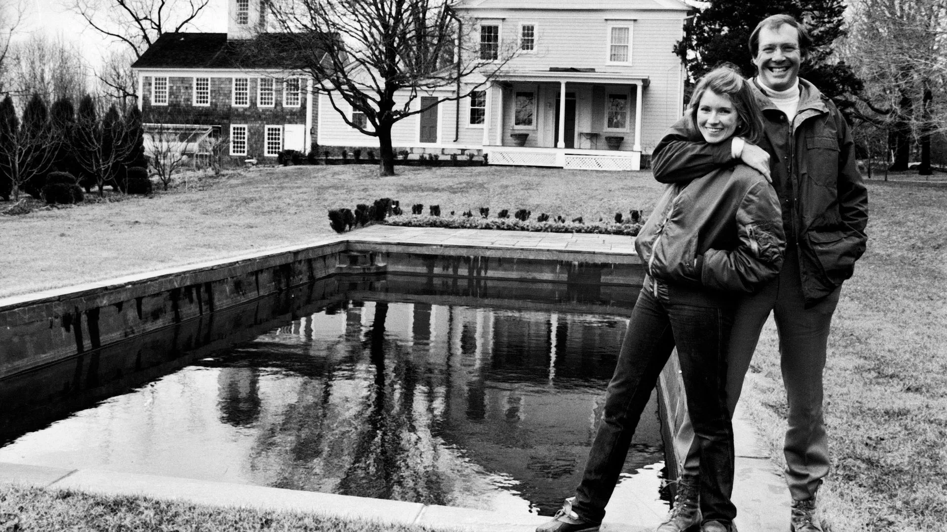 Martha Stewart and her ex-husband at Turkey Hill in 1980. 