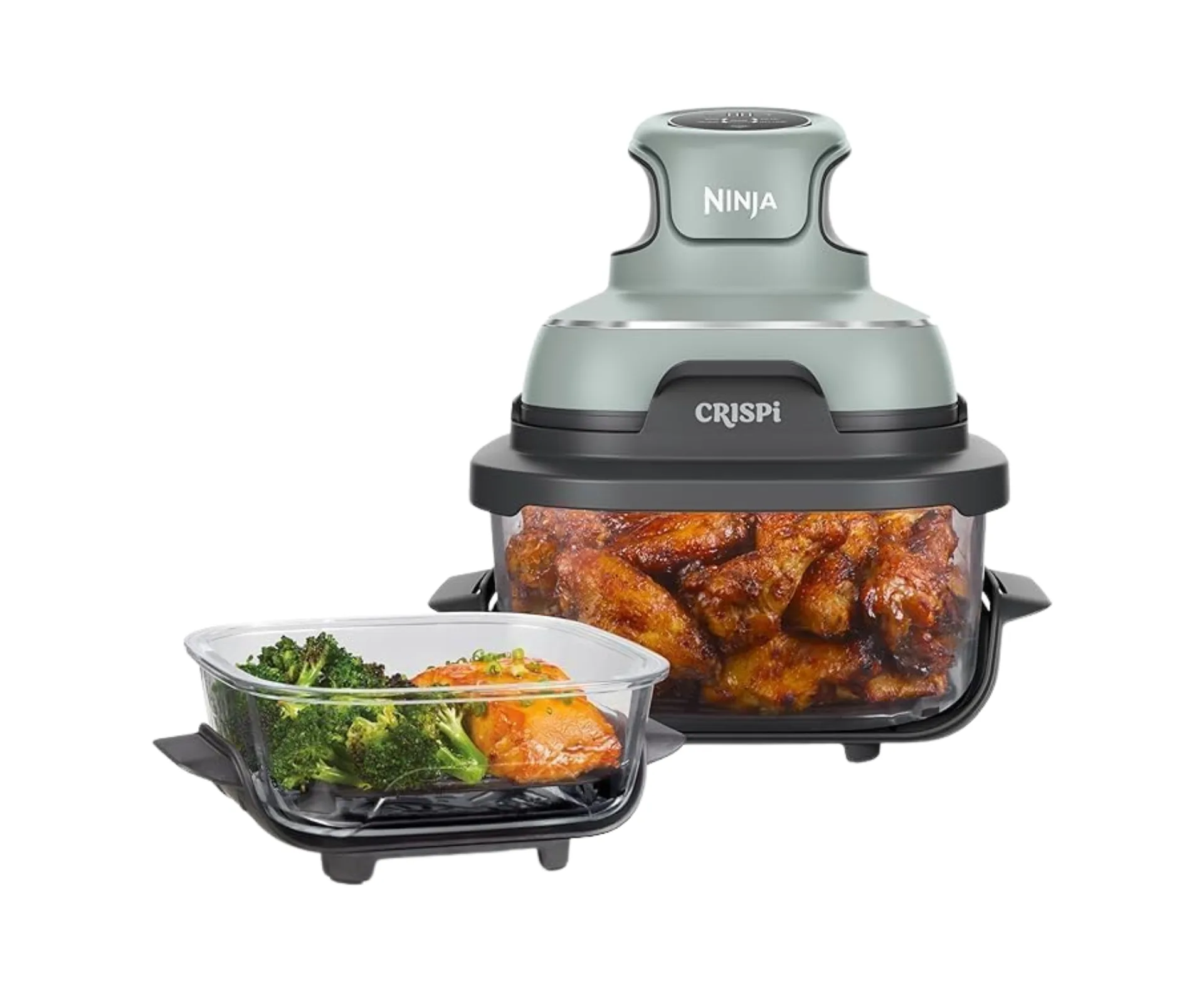 Ninja Crispi 4-in-1 Portable Glass Air Fryer + Best Air Fryers Australia 2026 + Best pretty air fryer