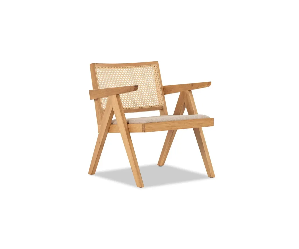 Occasional armchair rattan.