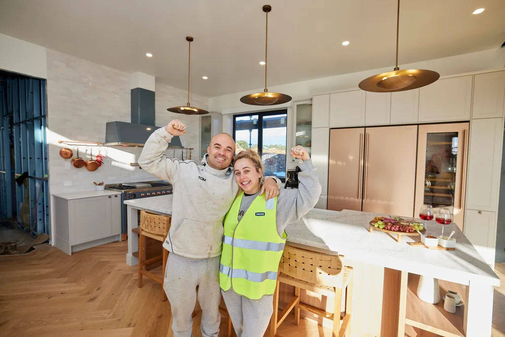 The Block 2022 Tom and Sarah-Jane kitchen