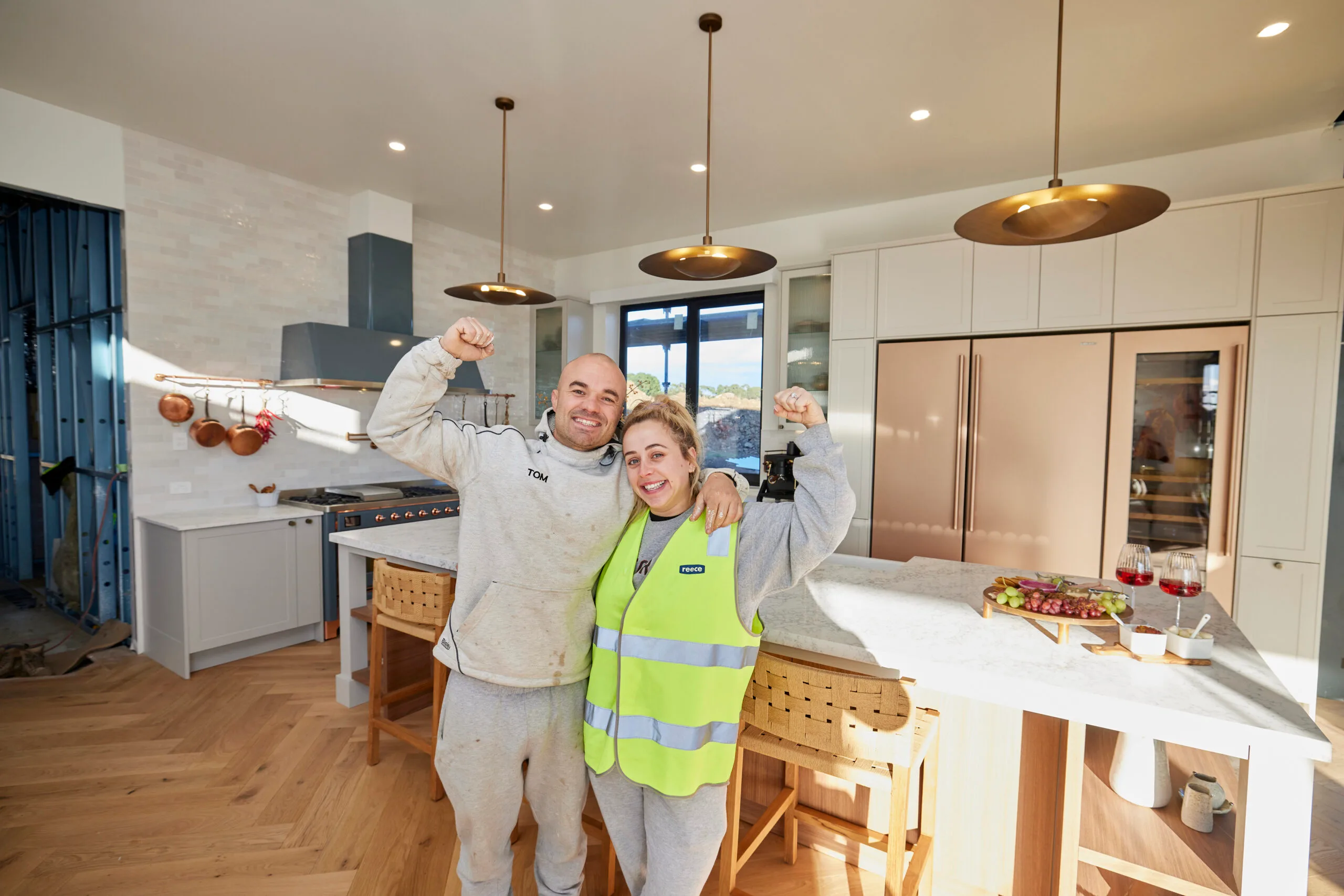 The Block 2022 Tom and Sarah-Jane kitchen 